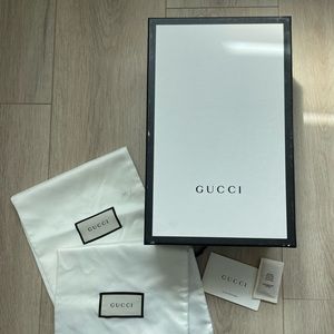 Gucci womens shoe box